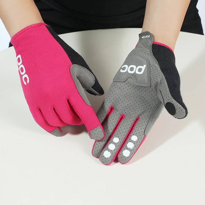 Halbfinger Fahrradhandschuhe atmungsaktiv mit dicker Polsterung Anti-Reibung