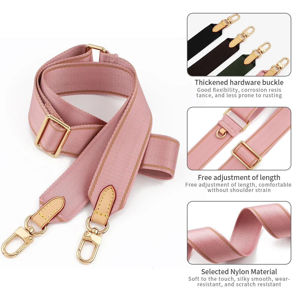 Einstellbarer Leder Gurt für Leinwand Taschen Crossbody Schulterriemen