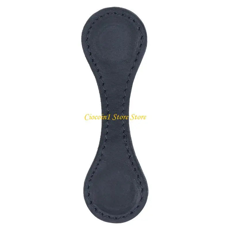 Tragbares Lesezeichen aus Leder mit Magnetverschluss für Buchseiten