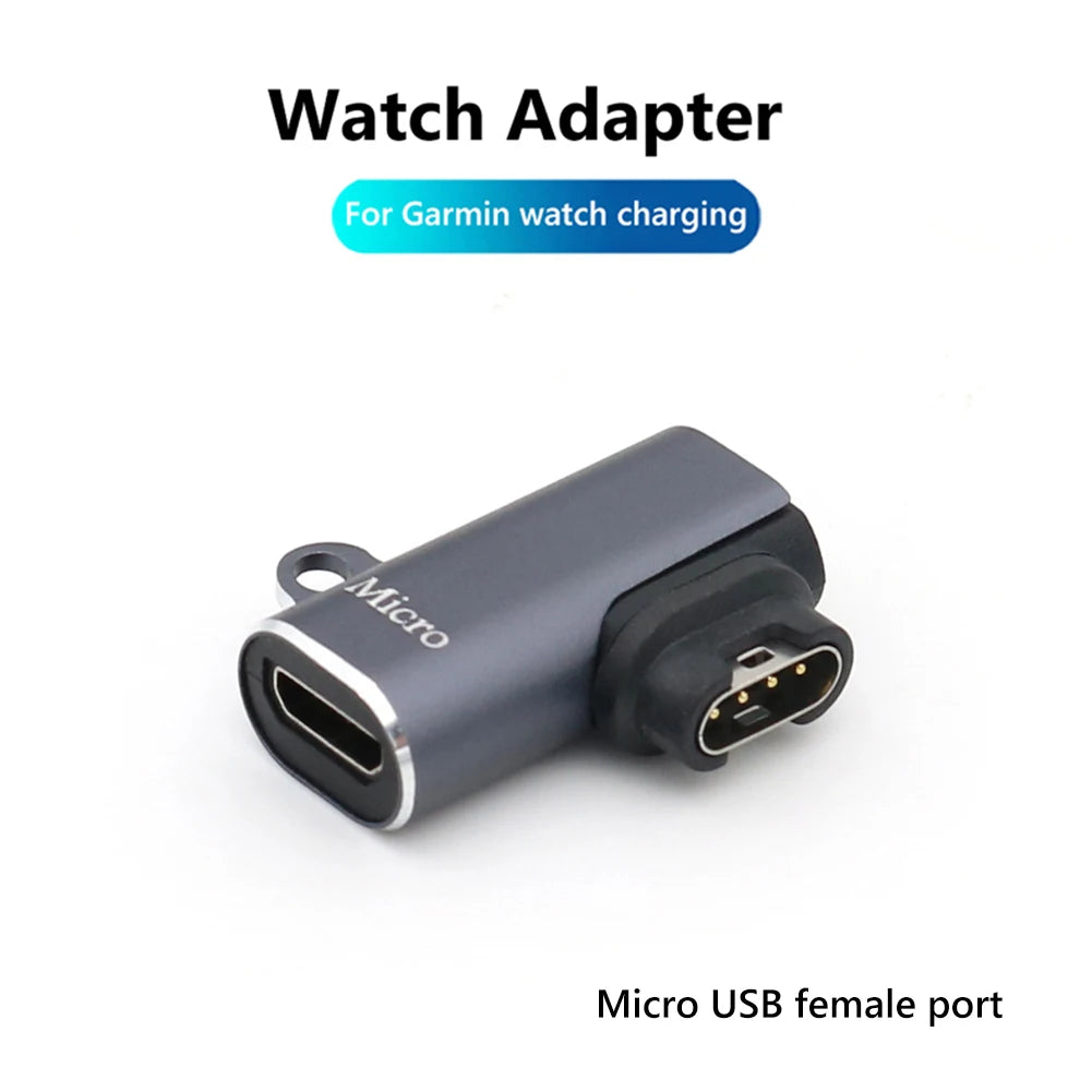 Multifunktions Adapter USB Typ C Micro 8-Pin für Smartwatch Ladegeräte