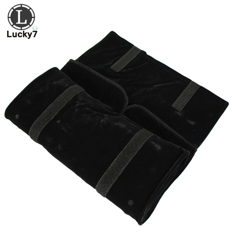 Samt Schmuckrolle Reise Organizer – Sicherer Schutz für Ringe & Ketten