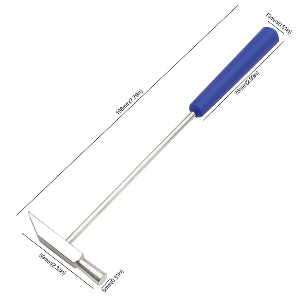 Mini Hammer mit Metall- und Gummikopf Doppelkopf für Schmuck und Uhr Reparatur