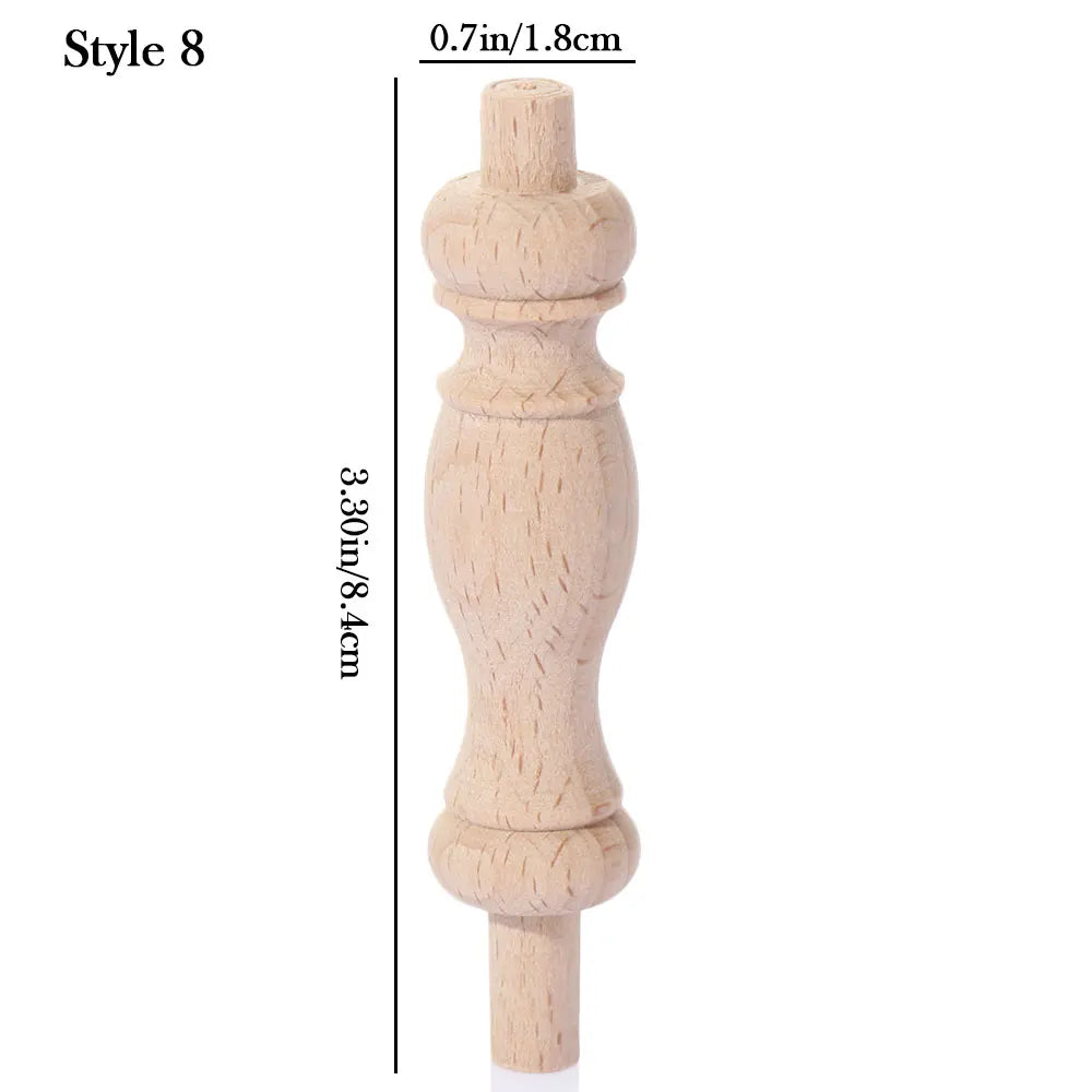 Vintage Holz Geschnitzte Möbel Füße Schrank Beine Dekoration Varianten