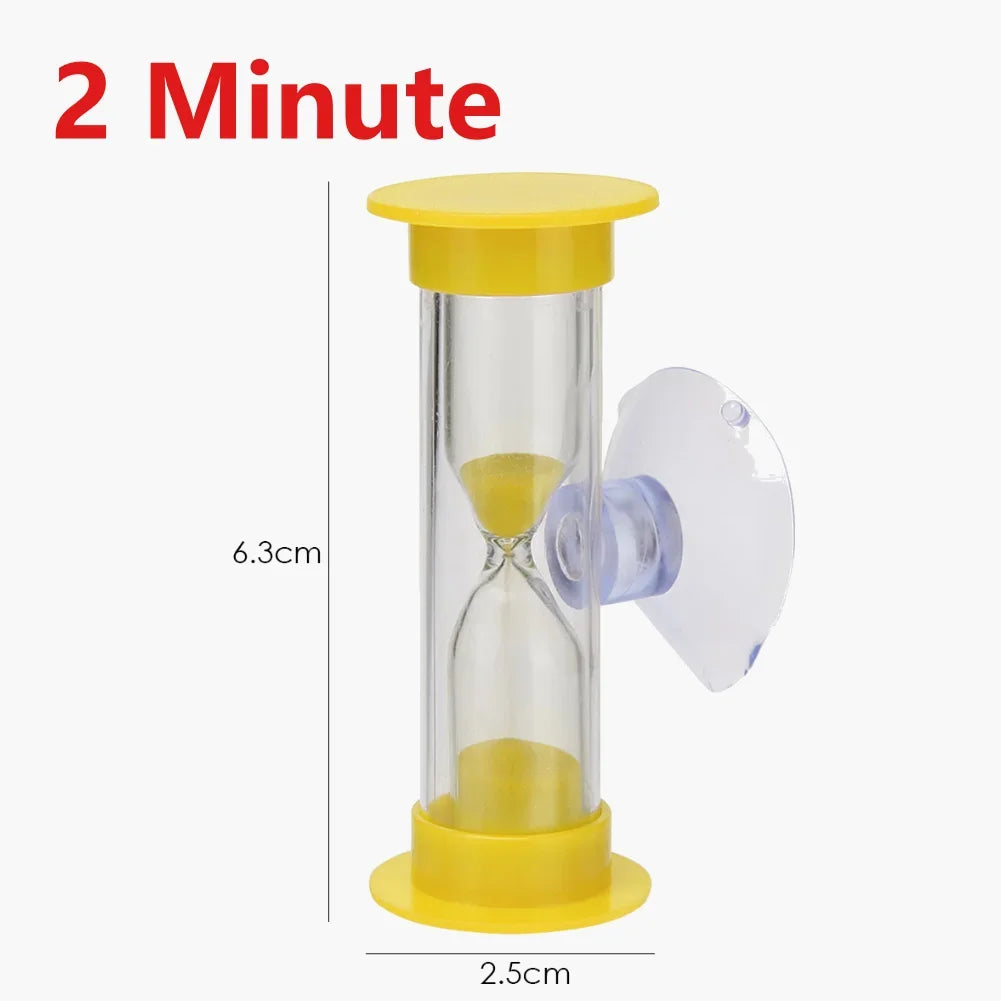 Bunte Sanduhr Timer 2 3 Minuten für Zähneputzen Dusche Dekoration