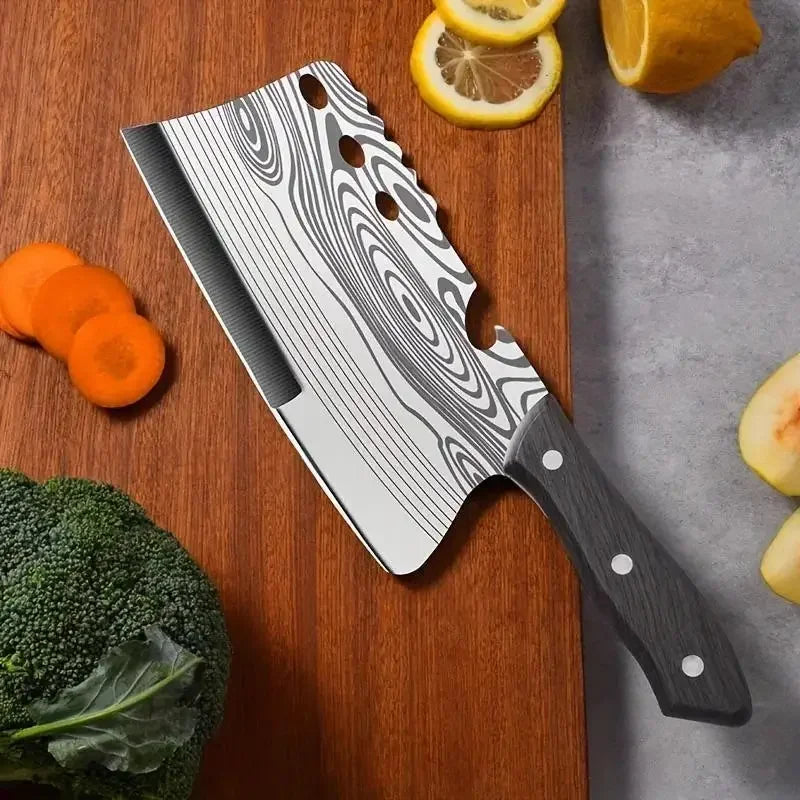 Präzises Edelstahl-Küchenmesser 29cm mit ergonomischem Griff – Komfort - Schärfe