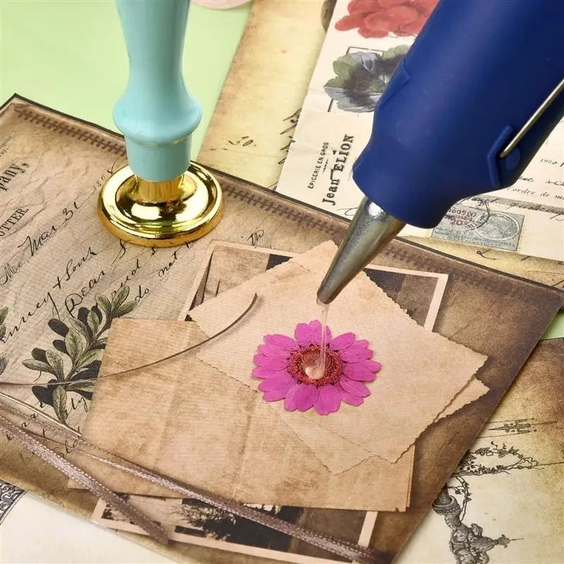 Transparente Schmelzklebestifte für Siegel und Dekoration Bastelprojekte