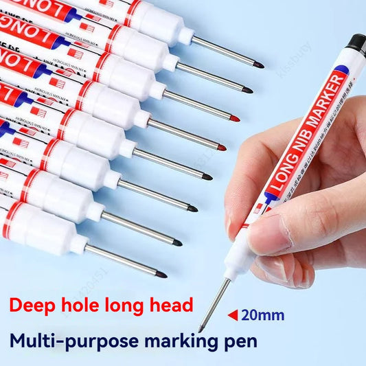 4er-Set 20mm Marker für Metall, Holz und Bad, wasserdicht
