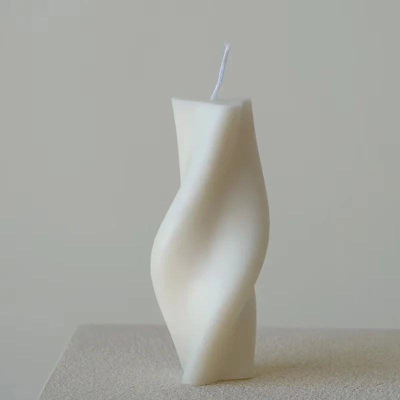 DIY Silikon Kerzenform für einzigartige Wellen Säulenkerzen