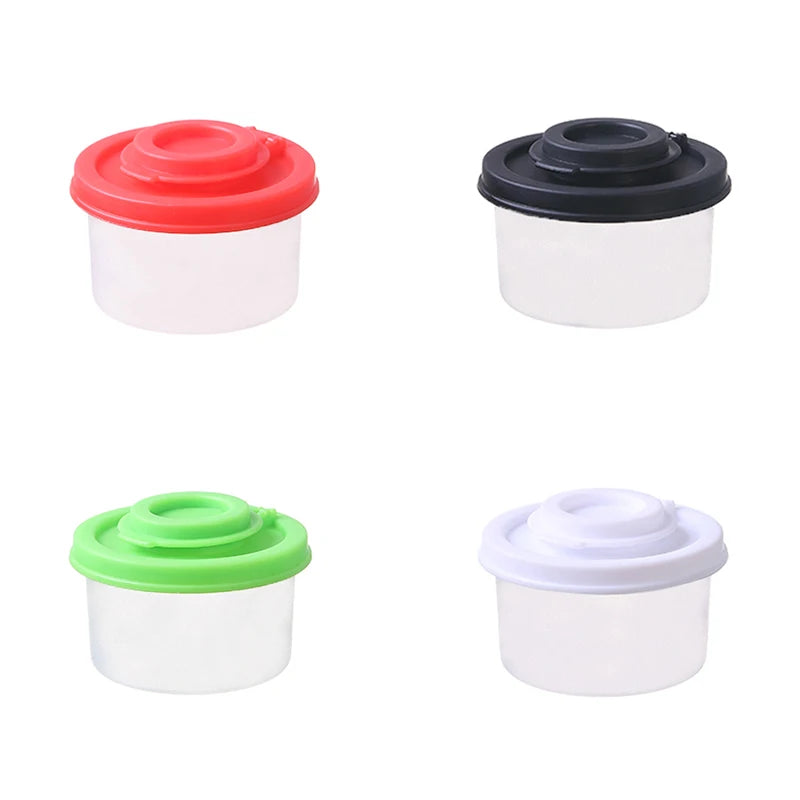 4-teiliges Mini Gewürzglas Set 50ml staubdicht Insekten-proof für Küche