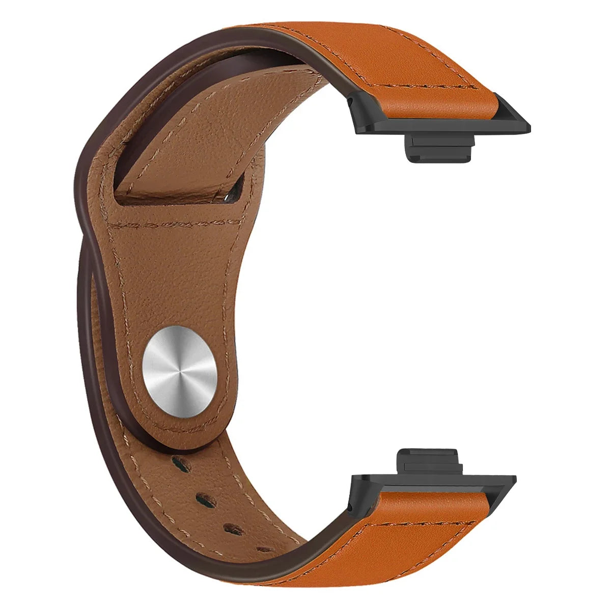 Elegantes Lederarmband für Smartwatch und Fitness Tracker-Yabubestshop