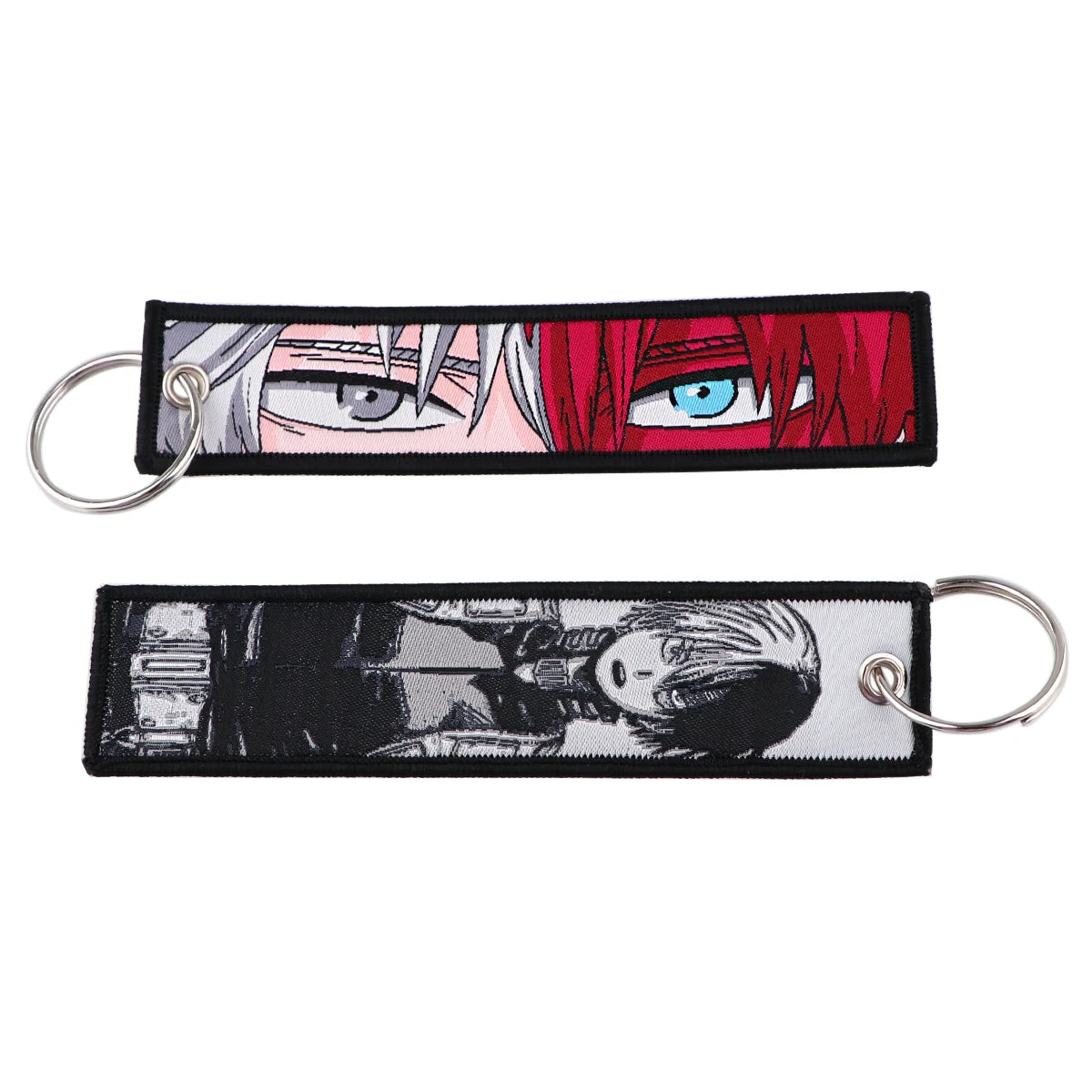 Manga Cartoon Schlüsselanhänger aus Metall für Motorrad und Auto 13cm