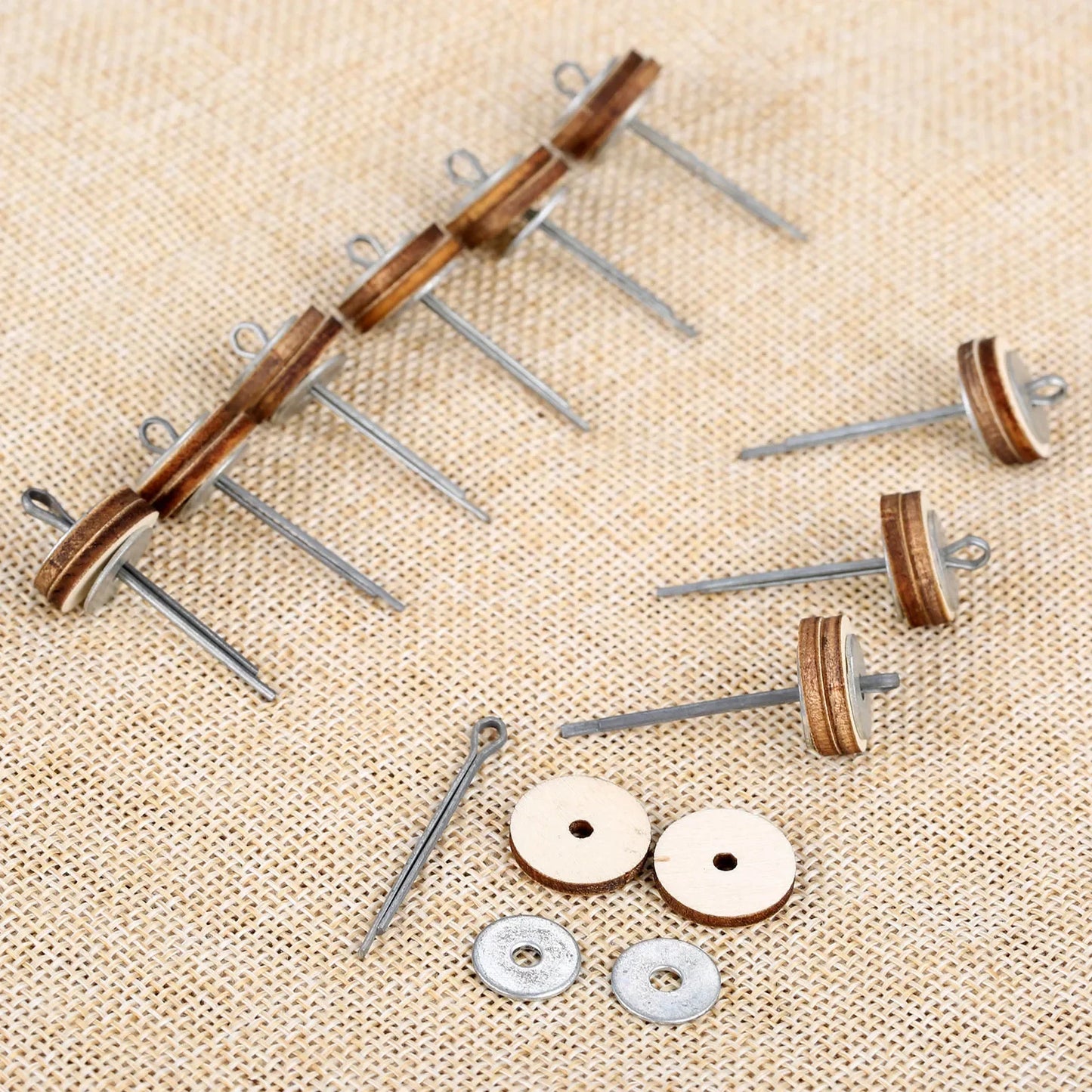 10er Set Bär Puppe Gelenke Zubehör für Amigurumi und DIY Puppen
