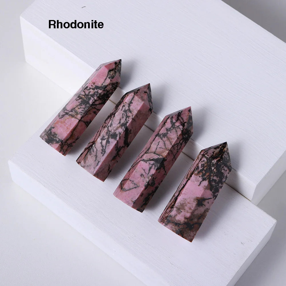 Polierter Kristallturm Heilstein – Energie Deko für Zuhause