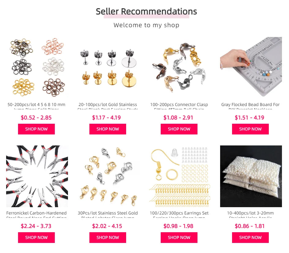Legierung Zubehör Set Reparatur Werkzeuge Karabinerverschluss Biegeringe-Yabubest - Home & More
