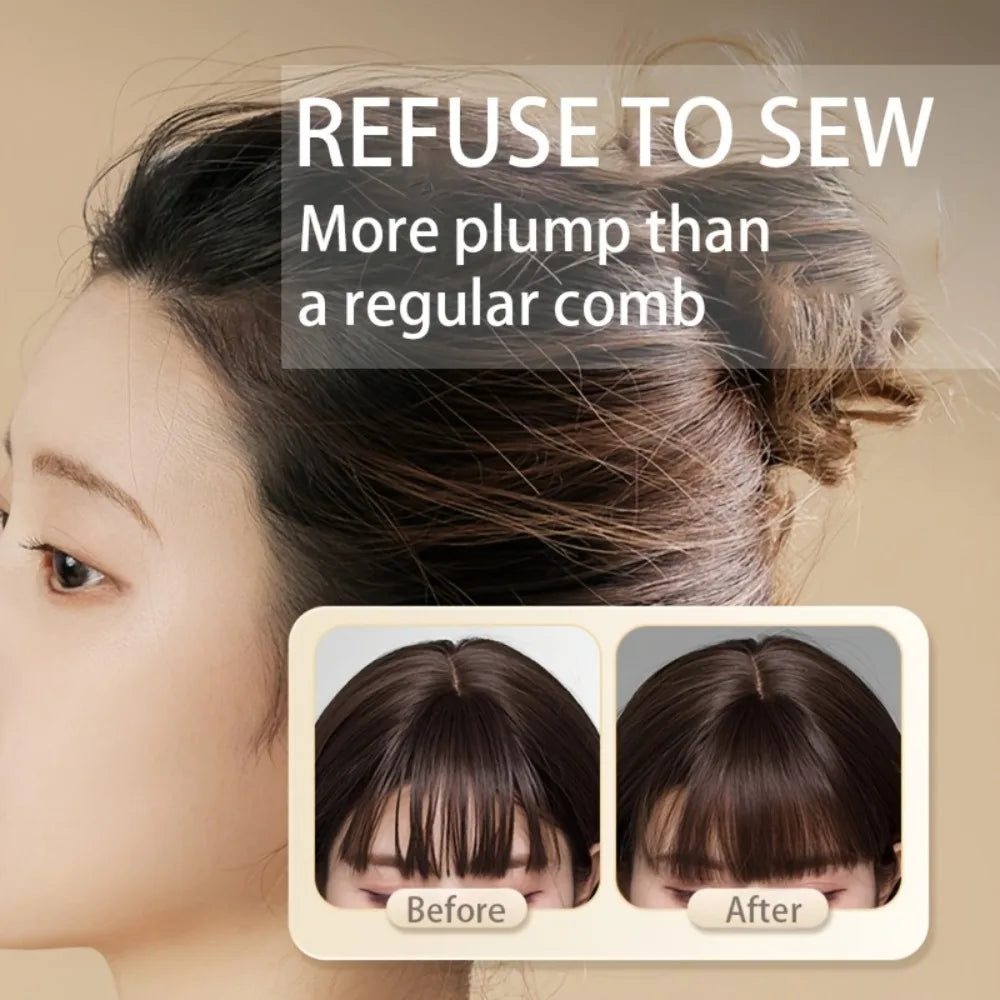 Haarbürste mit Wildschweinborsten Holzgriff Anti-Frizz Kopfhautmassage