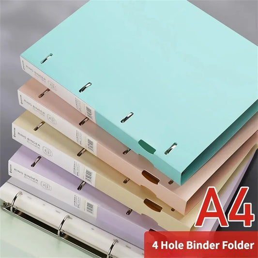 A4 Dokumentenmappe mit Verschluss aus robustem PVC - 1 Stück