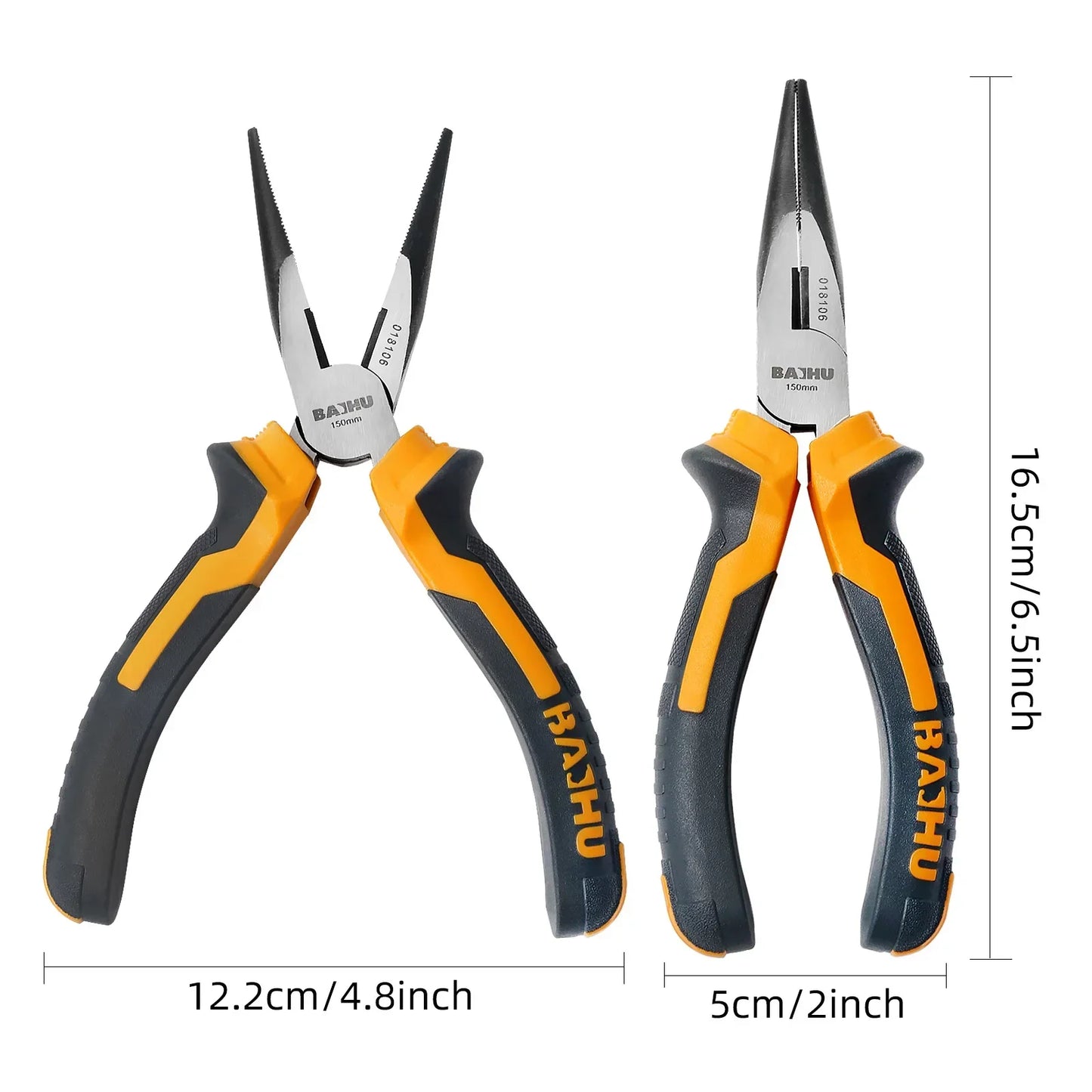 6/8 Zoll multifunktionale Spitzzange zum Abisolieren und Klemmen