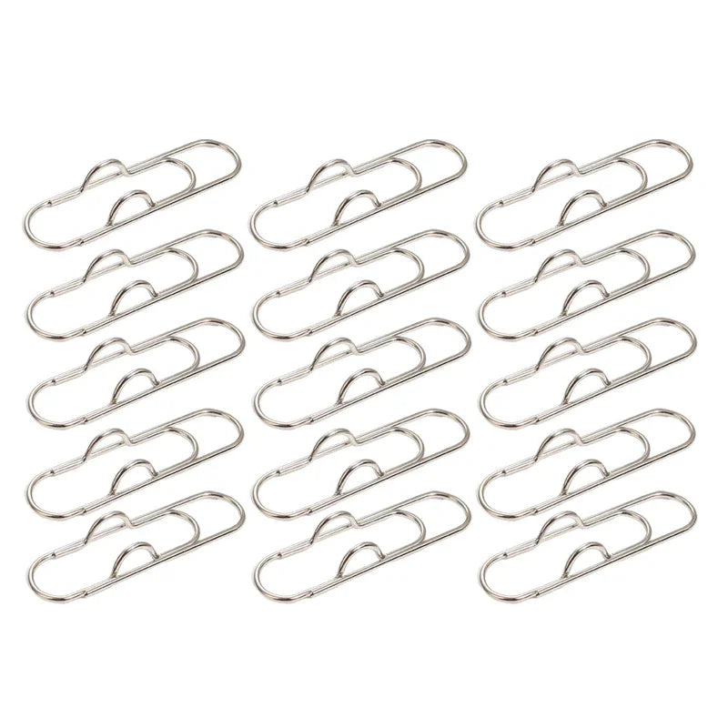 Multifunktionale Metall Büroklammern Stift Halter Clips für Notizbücher