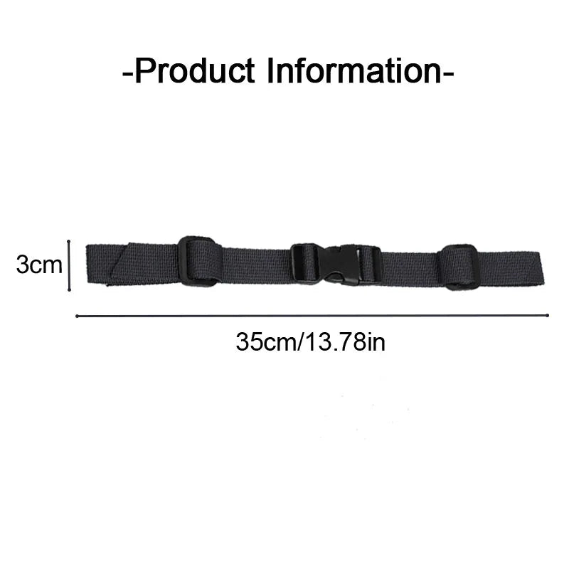 Verstellbarer Rucksack Brusttaschengurt Polyester Taktischer Schultergurt