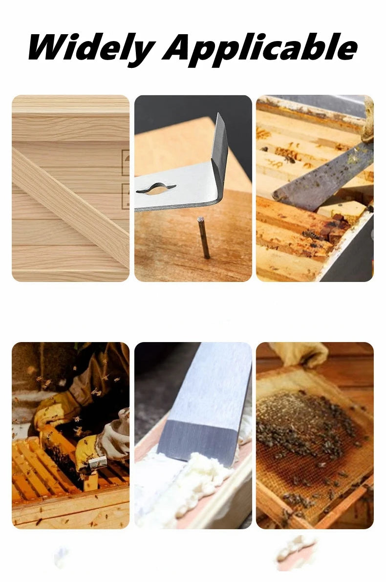 Multifunktionales 3in1 Stemmeisen aus Edelstahl für Holzarbeiten