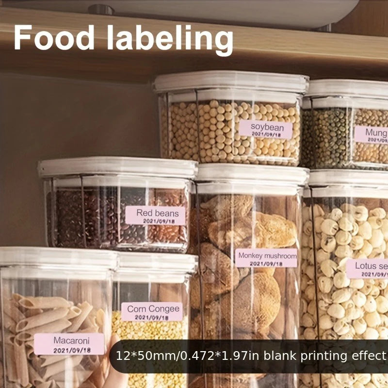 Tragbarer Mini Bluetooth Thermoetikettendrucker für Büro Küche Schule