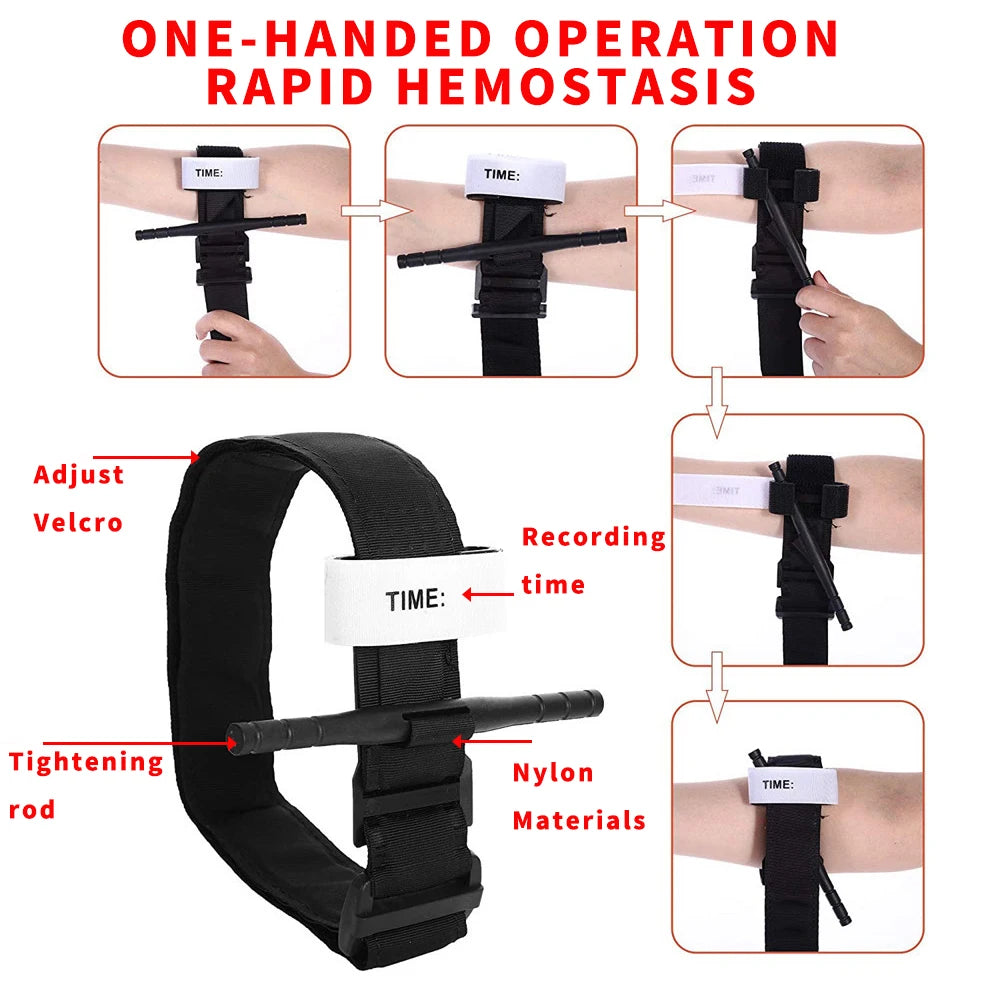 Taktische Tourniquet Aufbewahrungsbox MOLLE Tasche für Outdoor Notfälle