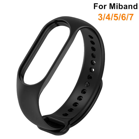 Silikon Ersatzarmband für Sportliche Smartwatches bis 220 mm Handgelenk