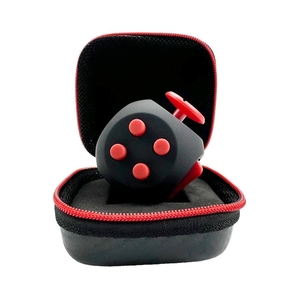 Fidget Cube EDC Antistress Würfel mit 12 Seiten für Fokus und Entspannung