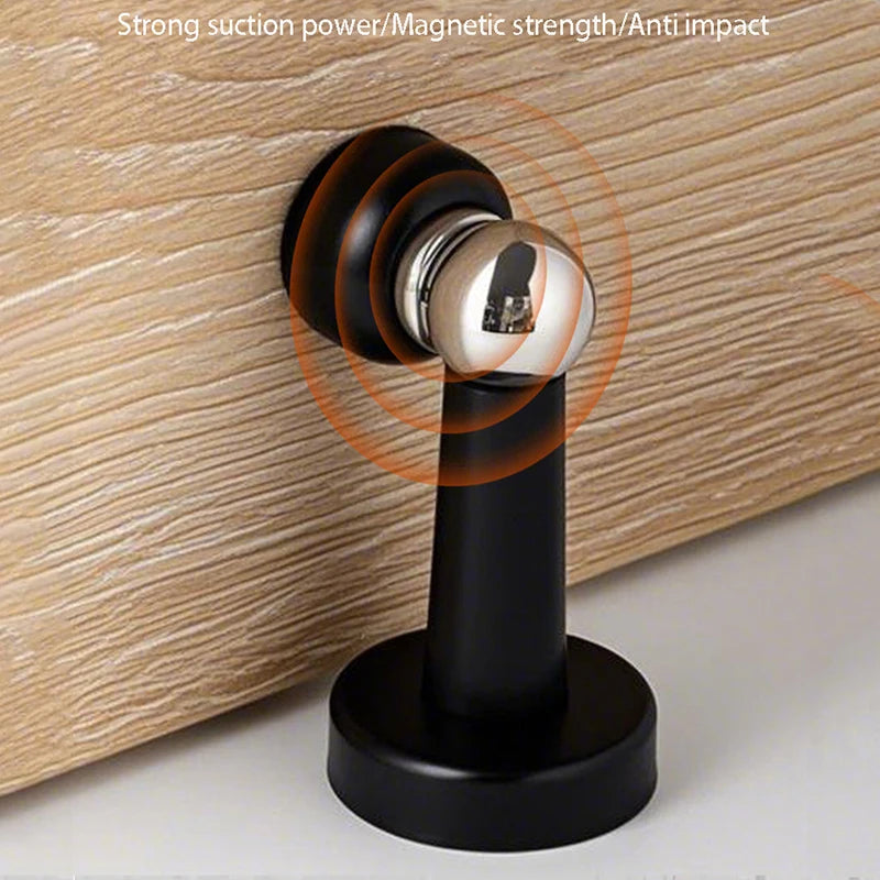 Magnetischer Edelstahl-Türstopper mit weichem Fang in diversen Varianten