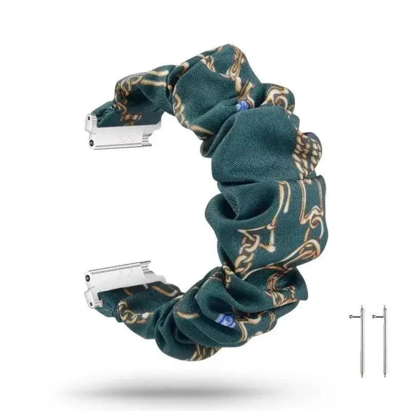 Elastisches Nylon Uhrenarmband 20mm 22mm für Smartwatches - Dehnbar Bequem