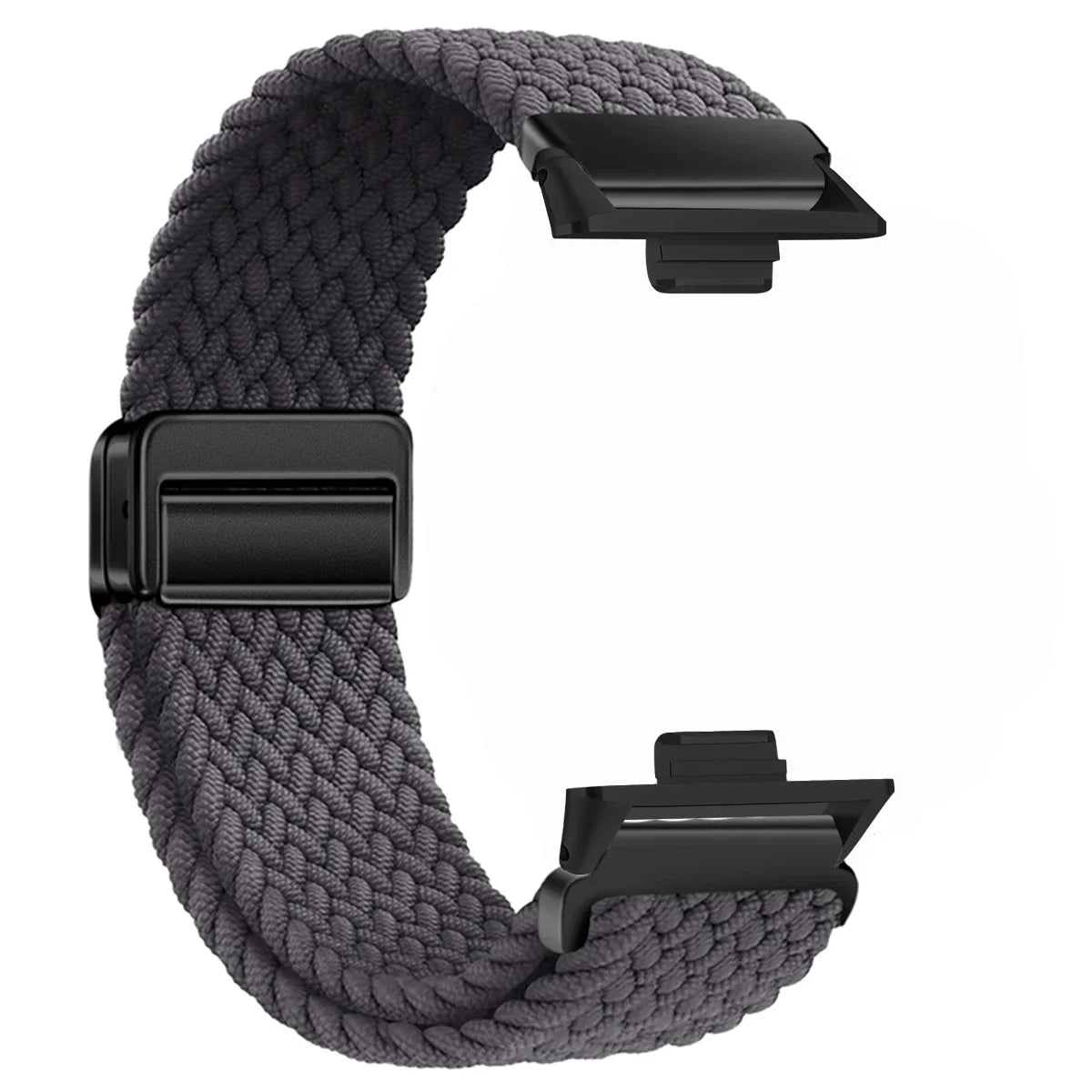 Verstellbares Nylon-Schlaufenarmband mit Magnetverschluss für Sportuhren