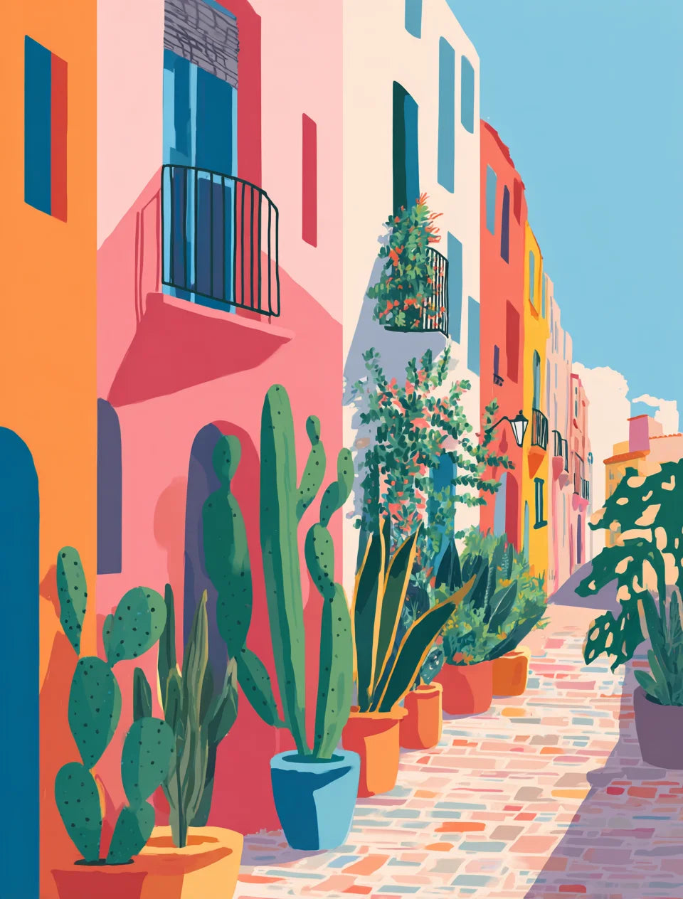 Malen nach Zahlen Set für Erwachsene Landschaft Leinwand Kunst 40x50 bis 60x75 cm