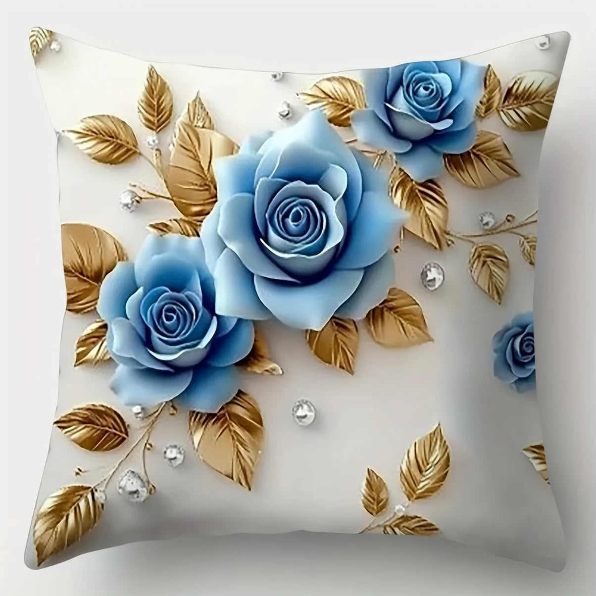 Eleganter Kissenbezug mit Reißverschluss für Sofa und Wohnzimmer