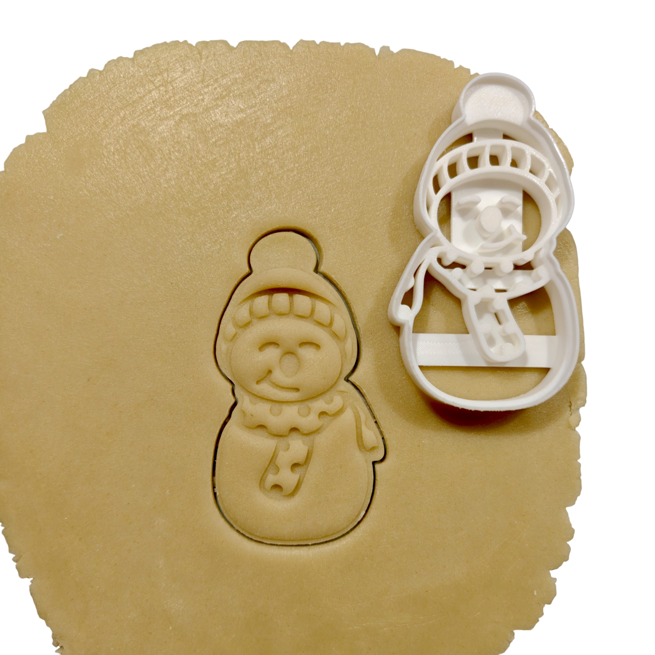 Schneemann Ausstechform Kinder Backform Keksausstecher Dekoration