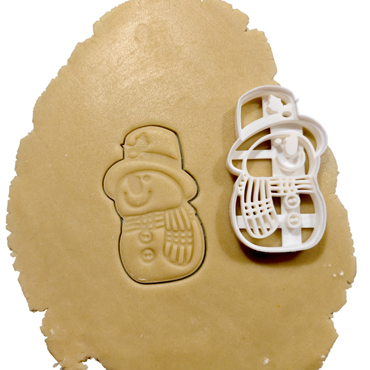 Schneemann Ausstechform Keksausstecher für kreative Backideen