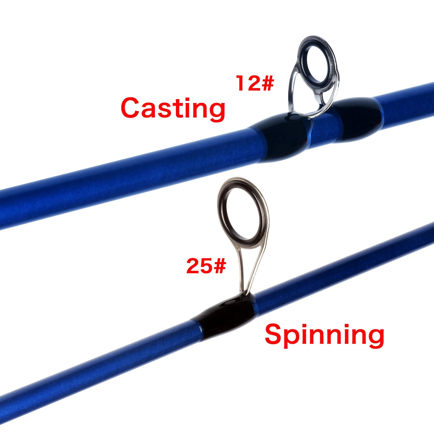 Ultraleichte Teleskop Angelrute für Reisefischen bis 6 Pfund