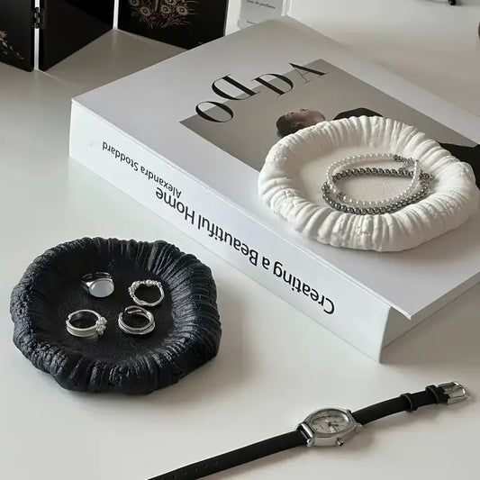 Kreative unregelmäßige Keramik Schmuckablage für Ohrringe