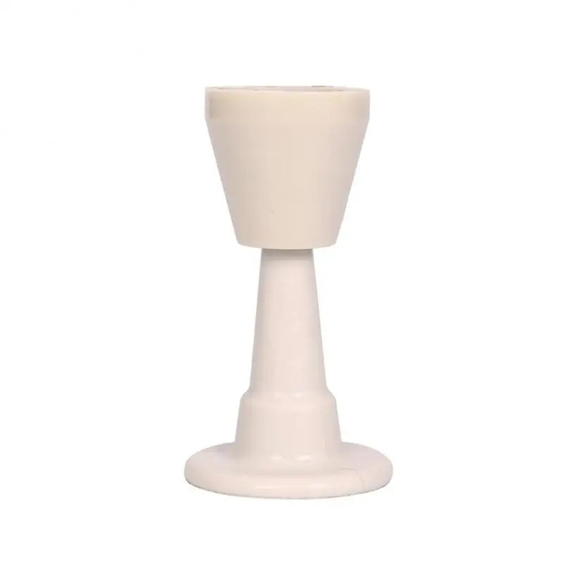 Silikon Türstopper Bodenmontiert mit Gummischutz und Aufhängeloch