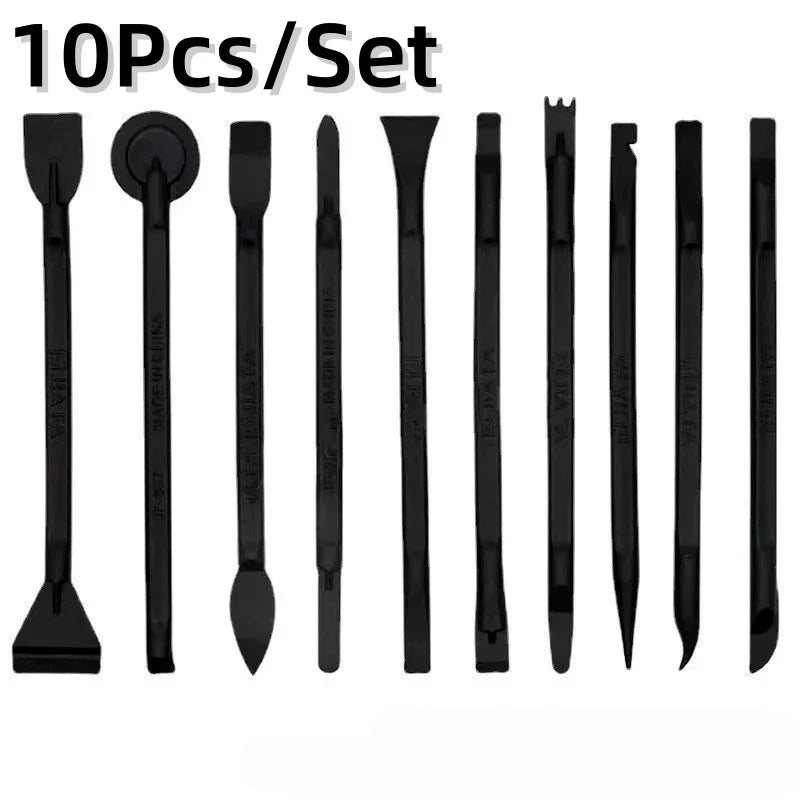 Schonendes 10-teiliges Kunststoff Reparaturset für präzises Handy-Öffnen