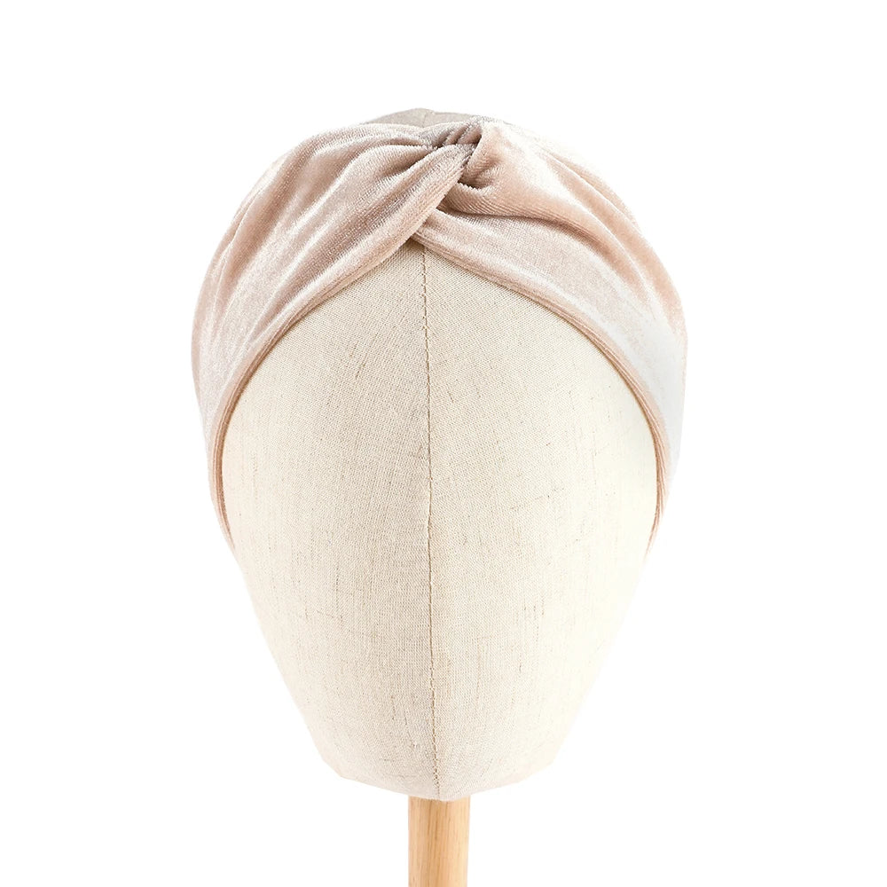 Elegantes breites Samt Stirnband für Damen im Herbst und Winter