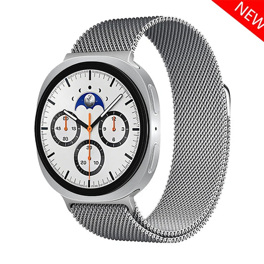 Milanaise Edelstahlarmband für Samsung Galaxy Watch 40 44 46 47 mm Unisex
