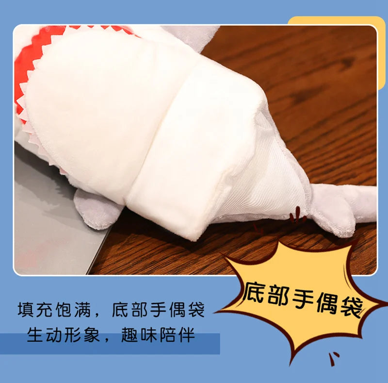 Lebensechte Handpuppen Krokodil Hai Killerwal Oktopus Pinguin Kinder-Yabubest - Home & More