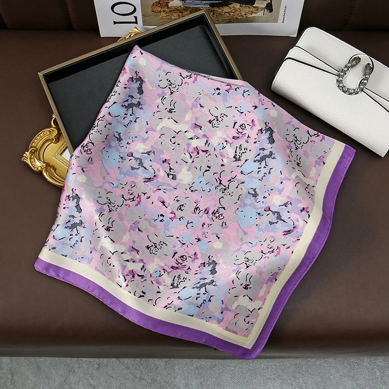 Modischer 70 x 70 cm Damenschal mit Paisley-Druck-Yabubest - Home & More