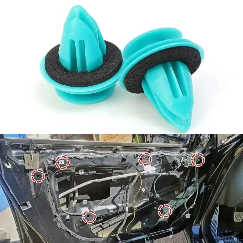 Robuste Befestigungsclips mit Dichtung für Auto Türverkleidung und Innenraum