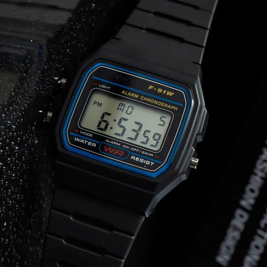 Digitale LED Armbanduhr – Quadratisch, Sport Business Silikon für Damen Herren