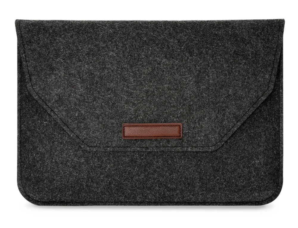 Wollfilz Laptoptasche in verschiedenen Größen mit praktischem Zubehör-Yabubestshop