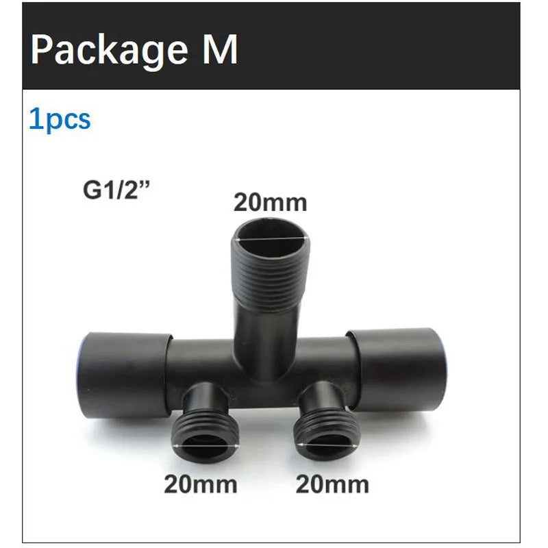 Handbrause Bidet WC Spritzpistole Duschkopf schwarz für Bad WC Einsatz