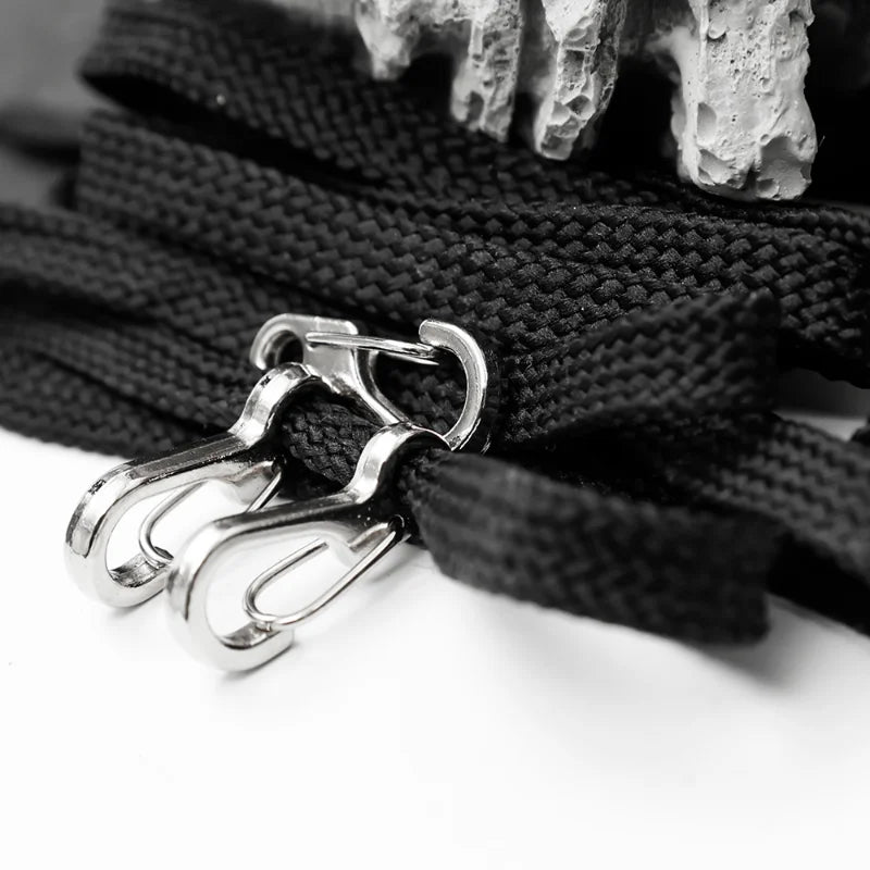 10 Stück Mini Federkarabiner Schlüsselbund Rucksack Haken Outdoor Camping EDC