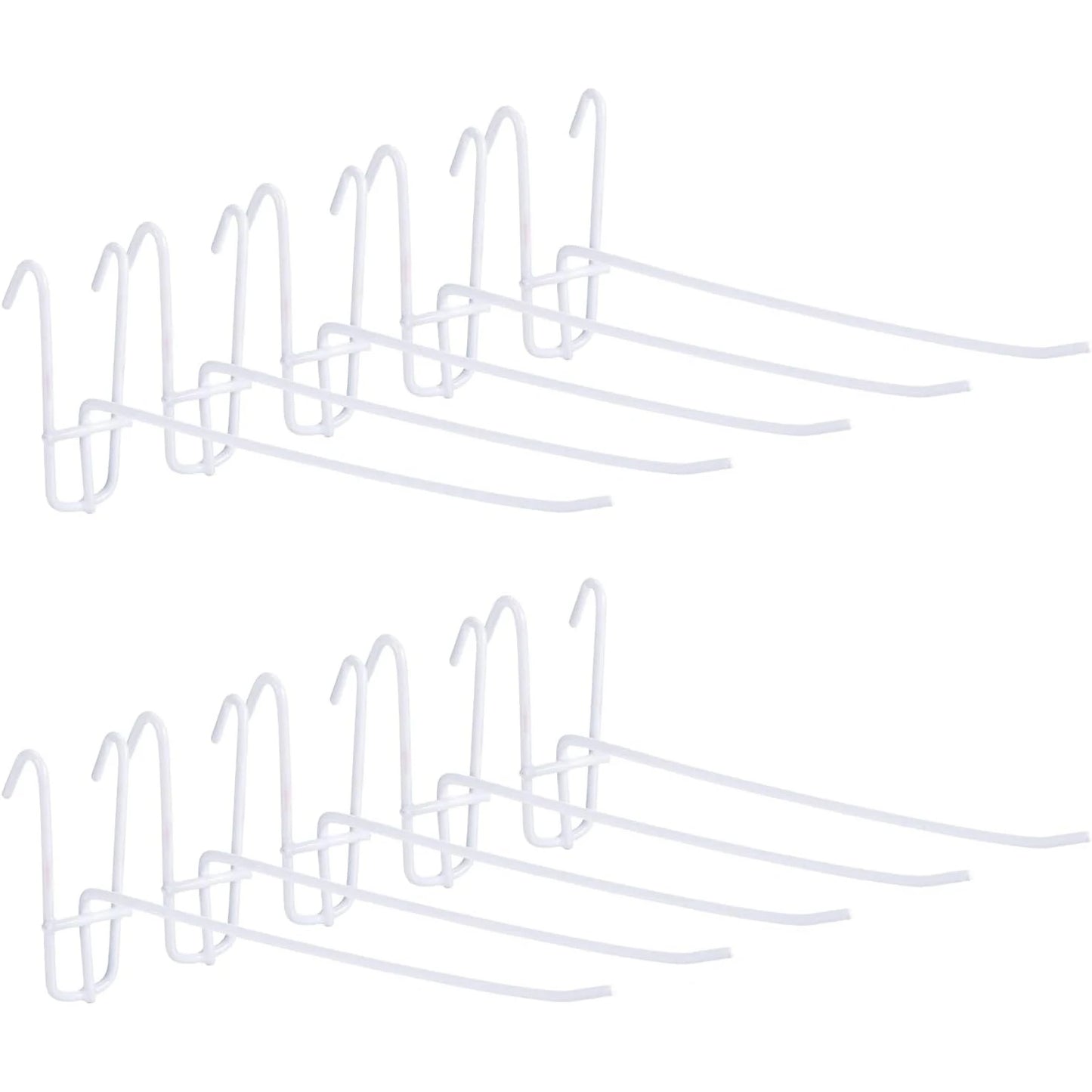 Mesh Gitterhaken Set Robuste Display Haken für Wandaufbewahrung Garage