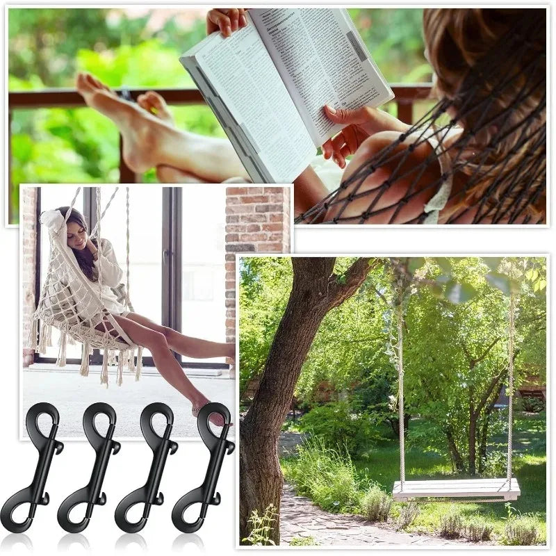 Robuste Doppelseitige Karabinerhaken f&uuml;r Outdoor und Haushal